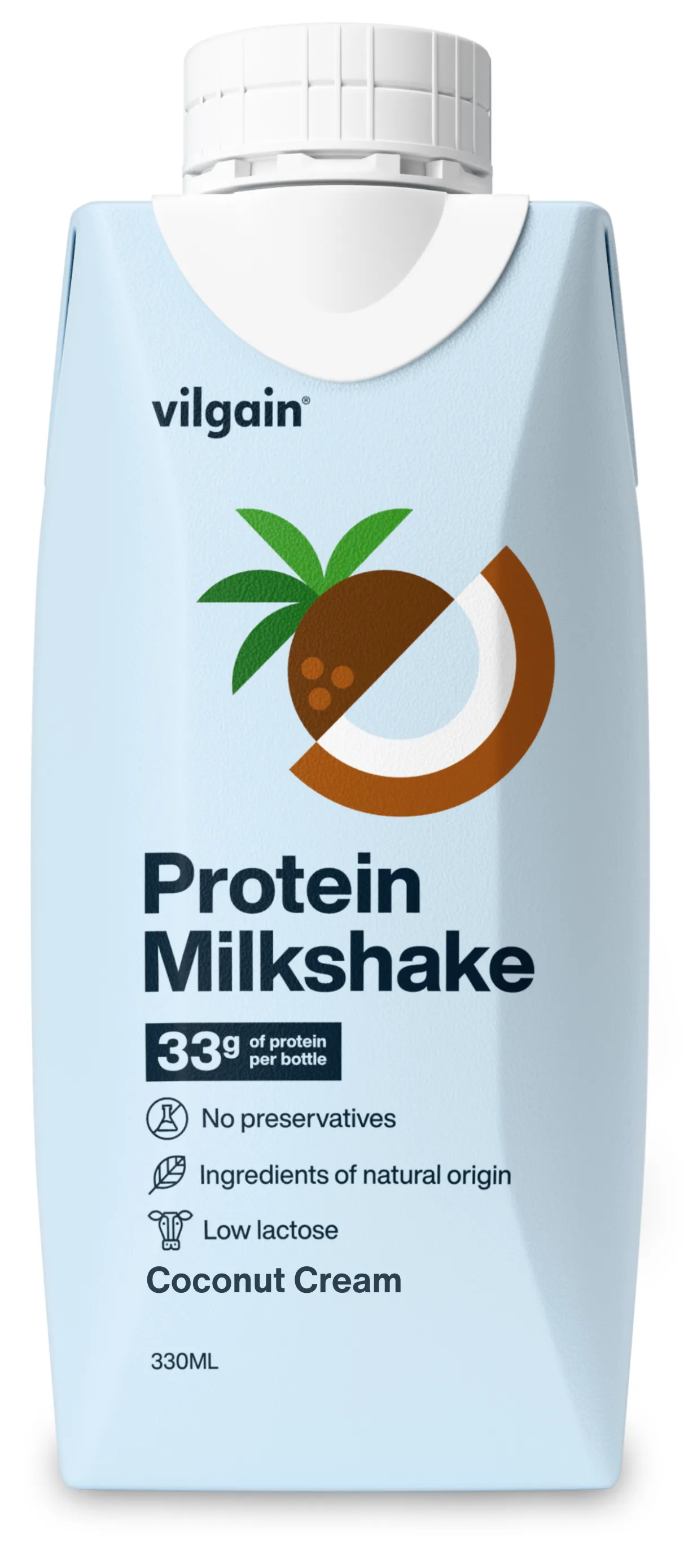 Vilgain Protein Milkshake kokosov� kr�m 330ml