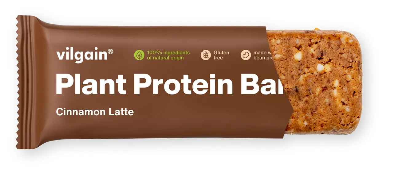 Vilgain Vegan Protein Bar �koricov� latt� 50g