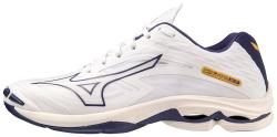 Mizuno - Wave Lightning 7 - biela/fialov