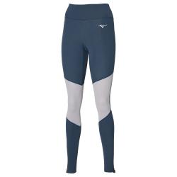 Dmske elastick nohavice Mizuno Core long Tight / Nightshadow Blue