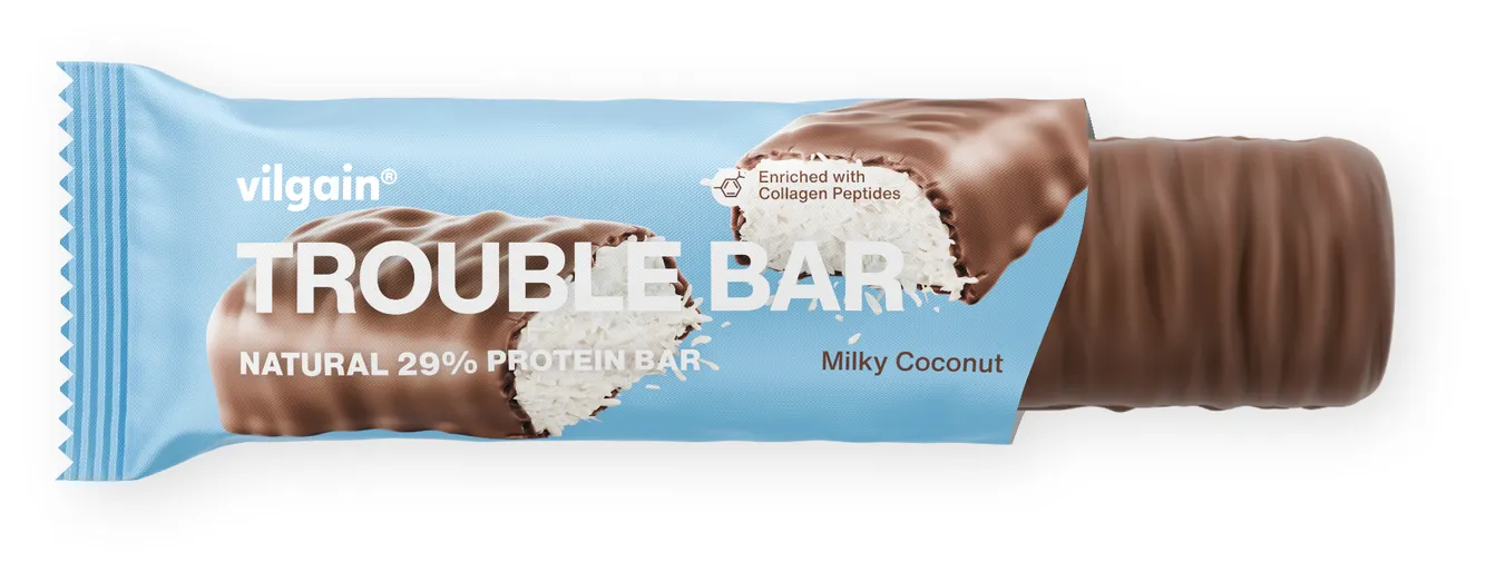 Vilgain Trouble Protein Bar Kokos s mlie�nou �okol�dou 55g