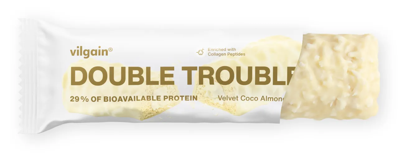 Vilgain Double Trouble Protein Bar kokosovo-mand�ov� kr�m 55g