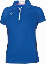 Mizuno - Hex Rect Zip Polo - modr