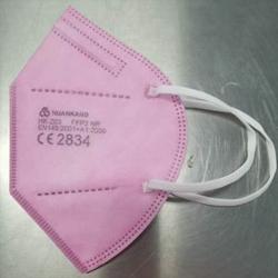 Respir�tor FFP2 bez v�dychov�ho ventilu ru�ov� 1ks