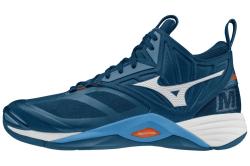 Mizuno Wave Momentum 2 - tmavo-modr/biela/oranov